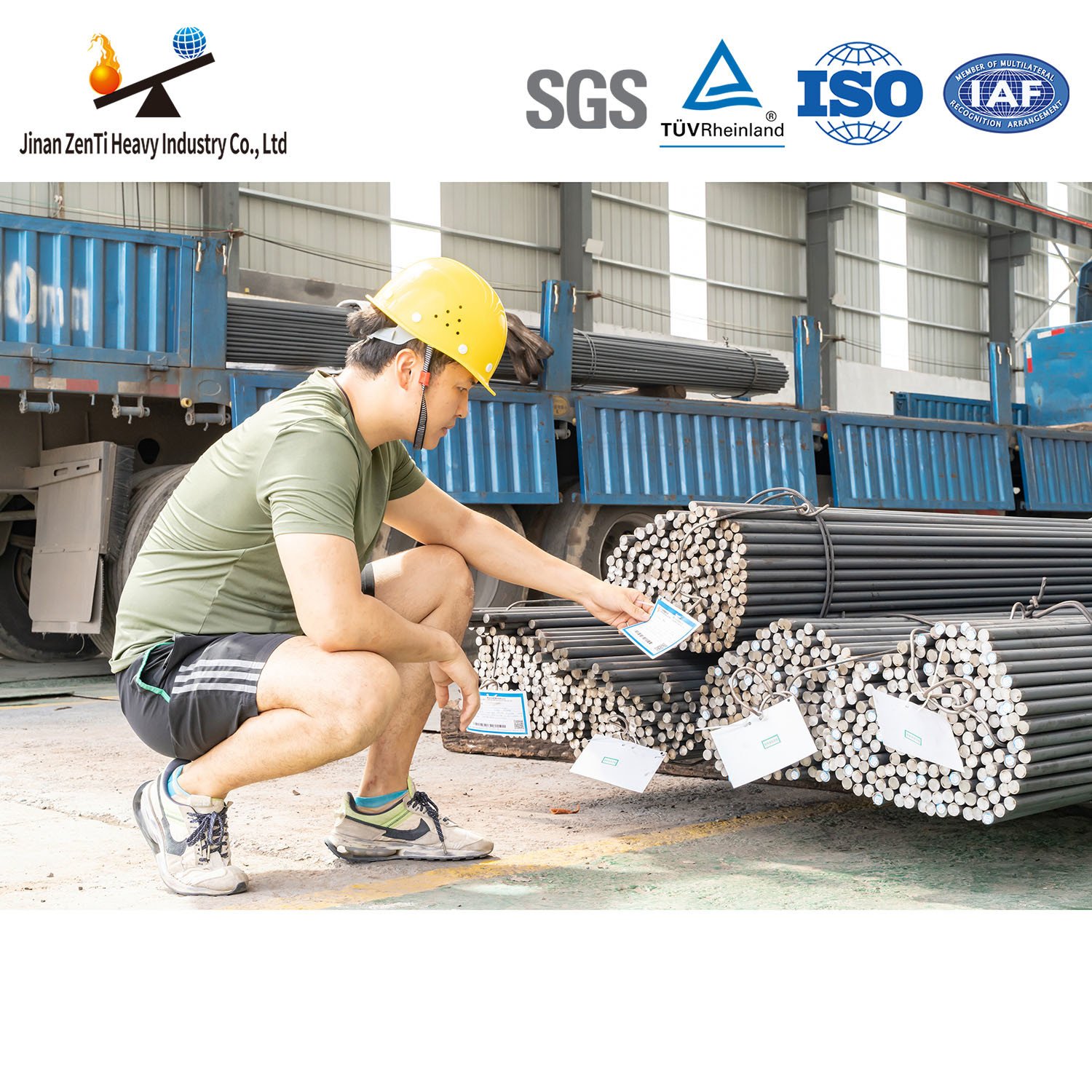 
                Reliable Wear Resistant Bearing Grinding Steel Rod Bar for Ceme